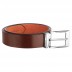 Men's Genuine Leather Belt |Pin buckle | Brown